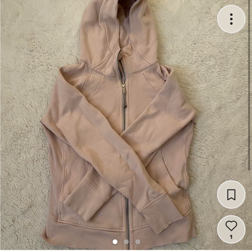 Lululemon scuba hoodie jacket zip up